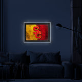 University of Southern California Backlit LED Wall Sign | NCAA College Team Backlit Acrylic LED Wall Sign