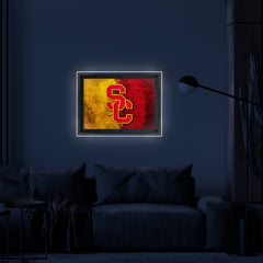University of Southern California Backlit LED Wall Sign | NCAA College Team Backlit Acrylic LED Wall Sign