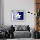 Toronto Maple Leafs Backlit LED Sign | NHL Hockey Team Light Up Wall Decor Art
