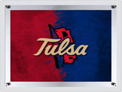 University of Tulsa Backlit LED Wall Sign | NCAA College Team Backlit Acrylic LED Wall Sign