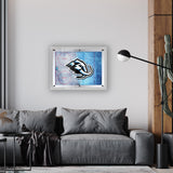 Utah Mammoth Backlit LED Sign | NHL Hockey Team Light Up Wall Decor Art