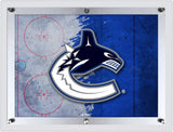 Vancouver Canucks Backlit LED Sign | NHL Hockey Team Light Up Wall Decor Art