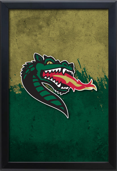 University of Alabama at Birmingham Backlit LED Light Up Wall Sign | NCAA College Team Backlit LED Framed Lite Up Wall Decor