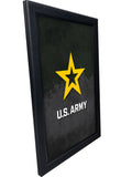 United States Army Backlit LED Light Up Wall Sign | U.S. Army Backlit LED Framed Lite Up Wall Decor