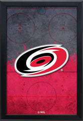 Carolina Hurricanes Backlit LED Light Up Wall Sign | NHL Hockey Team Backlit LED Framed Lite Up Wall Decor Art