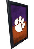 Clemson Backlit LED Light Up Wall Sign | NCAA College Team Backlit LED Framed Lite Up Wall Decor