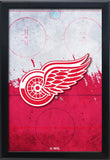 Detroit Red Wings Backlit LED Light Up Wall Sign | NHL Hockey Team Backlit LED Framed Lite Up Wall Decor Art