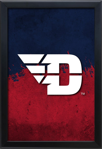 University of Dayton Backlit LED Light Up Wall Sign | NCAA College Team Backlit LED Framed Lite Up Wall Decor