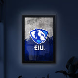 Eastern Illinois University Backlit LED Light Up Wall Sign | NCAA College Team Backlit LED Framed Lite Up Wall Decor