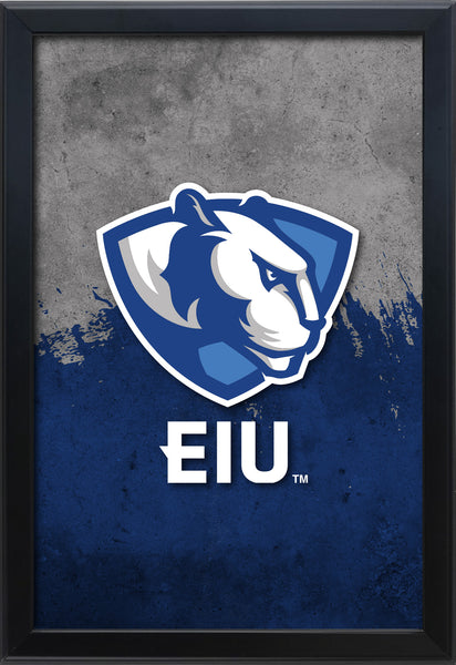 Eastern Illinois University Backlit LED Light Up Wall Sign | NCAA College Team Backlit LED Framed Lite Up Wall Decor