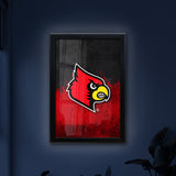 University of Louisville Backlit LED Light Up Wall Sign | NCAA College Team Backlit LED Framed Lite Up Wall Decor