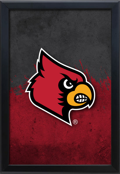 University of Louisville Backlit LED Light Up Wall Sign | NCAA College Team Backlit LED Framed Lite Up Wall Decor