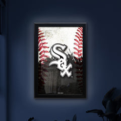 Chicago White Sox Backlit LED Sign | MLB Backlit LED Framed Sign