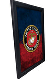 Marine Corps Backlit LED Light Up Wall Sign | United States Marines Backlit LED Framed Lite Up Wall Decor