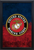 Marine Corps Backlit LED Light Up Wall Sign | United States Marines Backlit LED Framed Lite Up Wall Decor