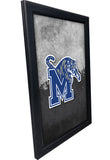 University of Memphis Backlit LED Light Up Wall Sign | NCAA College Team Backlit LED Framed Lite Up Wall Decor