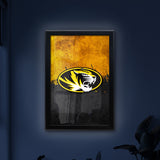 University of Missouri Backlit LED Light Up Wall Sign | NCAA College Team Backlit LED Framed Lite Up Wall Decor