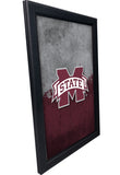 Mississippi State University Backlit LED Light Up Wall Sign | NCAA College Team Backlit LED Framed Lite Up Wall Decor