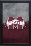 Mississippi State University Backlit LED Light Up Wall Sign | NCAA College Team Backlit LED Framed Lite Up Wall Decor