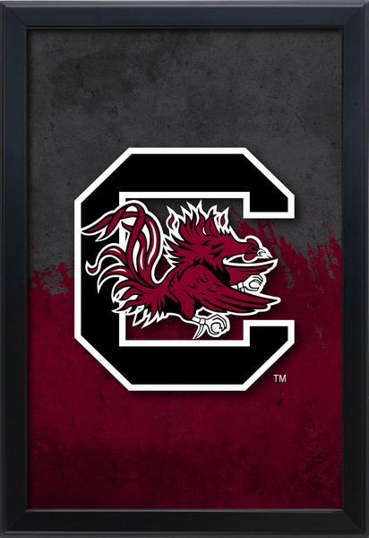 University of South Carolina Backlit LED Light Up Wall Sign | NCAA College Team Backlit LED Framed Lite Up Wall Decor