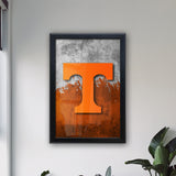 University of Tennessee Backlit LED Light Up Wall Sign | NCAA College Team Backlit LED Framed Lite Up Wall Decor