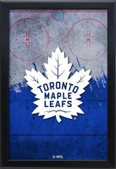 Toronto Maple Leafs Backlit LED Light Up Wall Sign | NHL Hockey Team Backlit LED Framed Lite Up Wall Decor Art