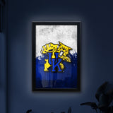 University of Kentucky (Cat) Backlit LED Light Up Wall Sign | NCAA College Team Backlit LED Framed Lite Up Wall Decor