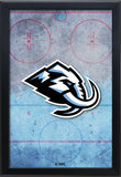 Utah Mammoth Backlit LED Light Up Wall Sign | NHL Hockey Team Backlit LED Framed Lite Up Wall Decor Art