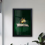 Wright State University Backlit LED Light Up Wall Sign | NCAA College Team Backlit LED Framed Lite Up Wall Decor