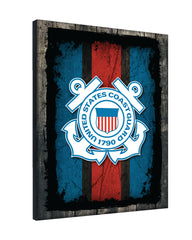 United States Coast Guard Logo Canvas
