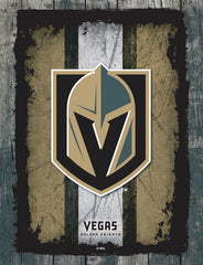 Vegas Golden Knights Barn Wood Wall Art Decor Canvas
