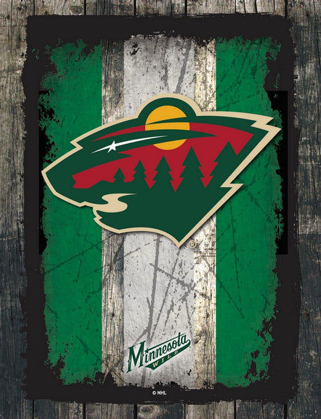 Minnesota Wild Barn Wood Wall Art Decor Canvas