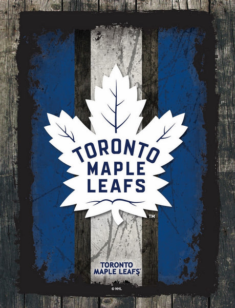 Toronto Maple Leafs Barn Wood Wall Art Decor Canvas