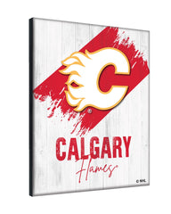 Calgary Flames Canvas Wall Art