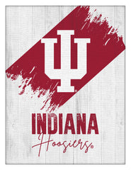 Indiana University Logo Wall Decor Canvas