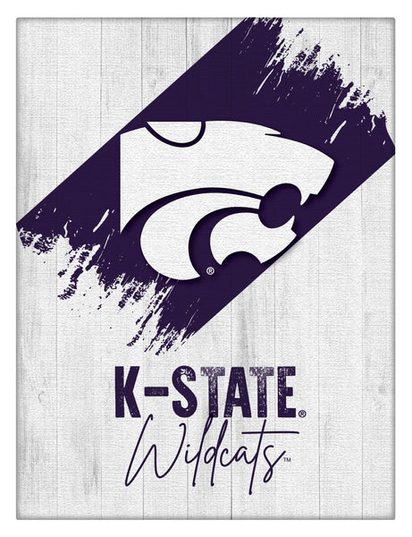 Kansas State University Logo Wall Decor Canvas
