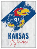 University of Kansas Logo Wall Decor Canvas