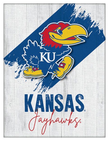University of Kansas Logo Wall Decor Canvas