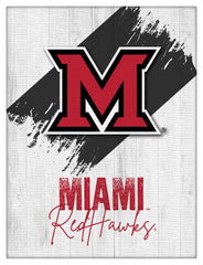 Miami University (OH) Logo Wall Decor Canvas