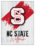 North Carolina State University Logo Wall Decor Canvas