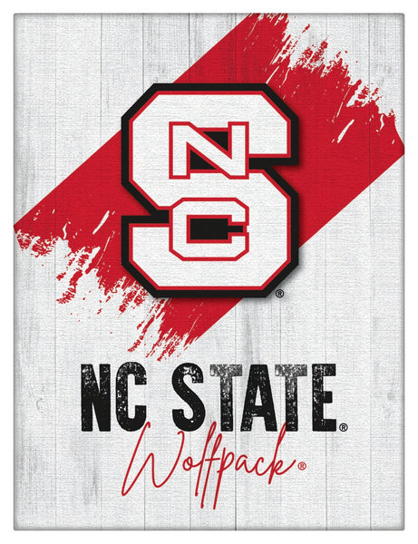 North Carolina State University Logo Wall Decor Canvas