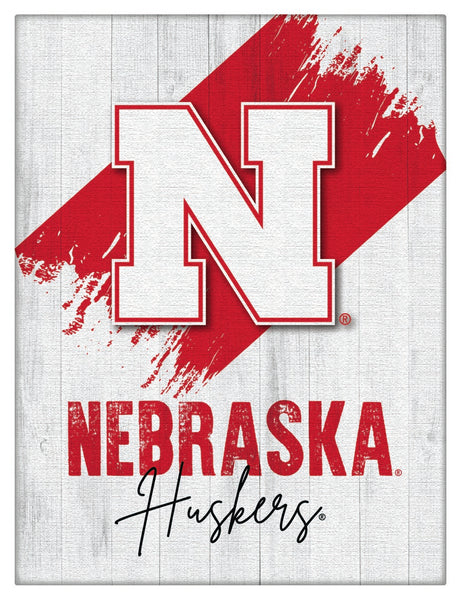 University of Nebraska Logo Wall Decor Canvas