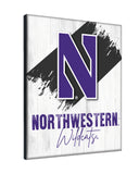 Northwestern University Logo Wall Decor Canvas