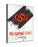 Oklahoma State University Logo Wall Decor Canvas