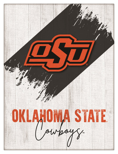Oklahoma State University Logo Wall Decor Canvas