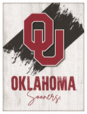 Oklahoma University Logo Wall Decor Canvas
