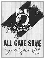 P.O.W. Logo Canvas