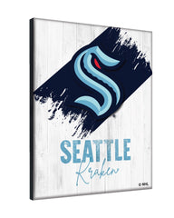 Seattle Kraken Canvas Wall Art