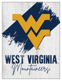 West Virginia University Logo Wall Decor Canvas