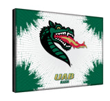 Alabama Birmingham Blazers Logo Wall Decor Canvas